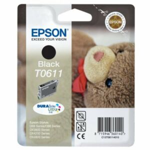 Epson T0611 Zwart 8,0ml