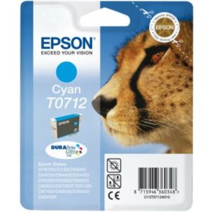 Epson T0712 Cyaan 5,5ml