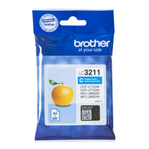 Brother LC-3211C Cyaan 200 pagina’s