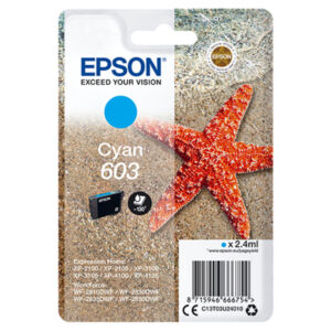 Epson 603 Singlepack Cyaan 2,4ml