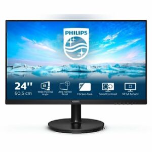 Philips V Line 241V8LA/00 LED display 60,5 cm (23.8inch) 1920 x 1080 Pixels Full HD Zwart