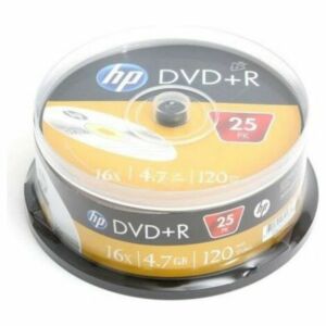 HP DVD+R 4.7GB Spindel 25x