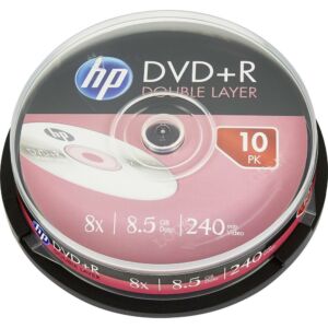 HP DVD+R DL 8.5 GB Spindel 10x