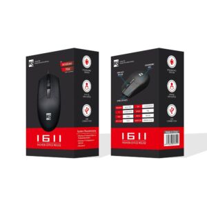 R8 1611 Optical USB Zwart Retail
