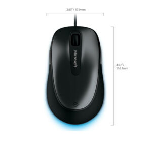 Microsoft 4500 BlueTrack USB Zwart OEM