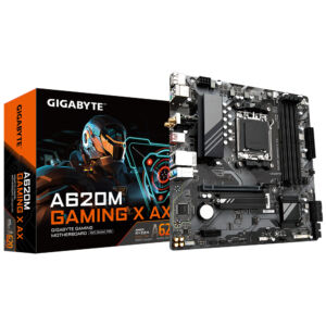 Gigabyte A620M GAMING X AX – DDR5/M.2/DP/HDMI/Micro-ATX