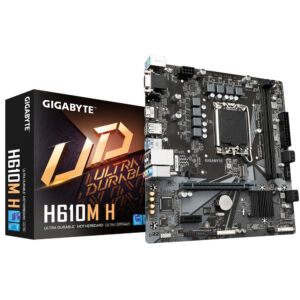 Gigabyte H610M H – DDR5/M.2/HDMI/VGA/Micro ATX