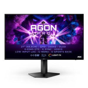 AOC Agon Pro AG276QZD Zwart – OPEN DOOS!