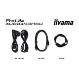 Iiyama ProLite XUB2493HSU-B6 Zwart