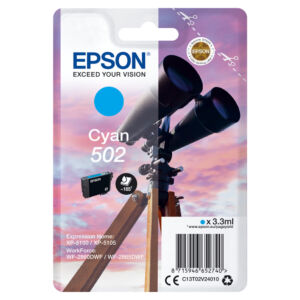 Epson 502 Cyaan 3,3ml