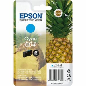 Epson 604 Cyaan 2,4ml