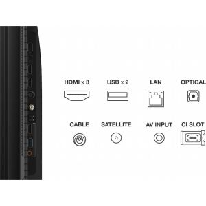 TCL 50QLED780 Zwart (2024)