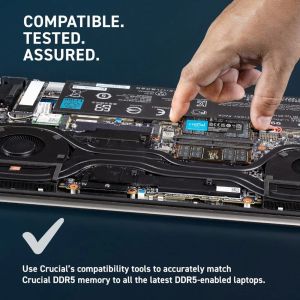 Crucial 16 GB 1 x 16 GB DDR5 5600 MHz SODIMM